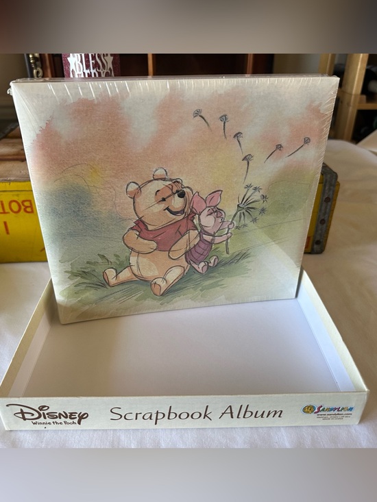 Disney Other - DISNEY'S WINNIE THE POOH SCRAPBOOK PHOTO ALBUM - New in Plastic- 8 x 8
